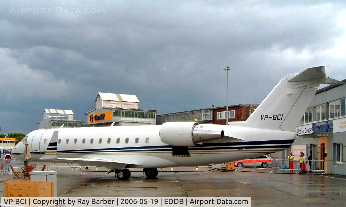 VP-BCI, 1999 Bombardier Challenger 601-3A (CL-600-2B16) C/N 7351, Canadair Challenger 800 [7351] Berlin-Schonefeld~D 19/05/2006