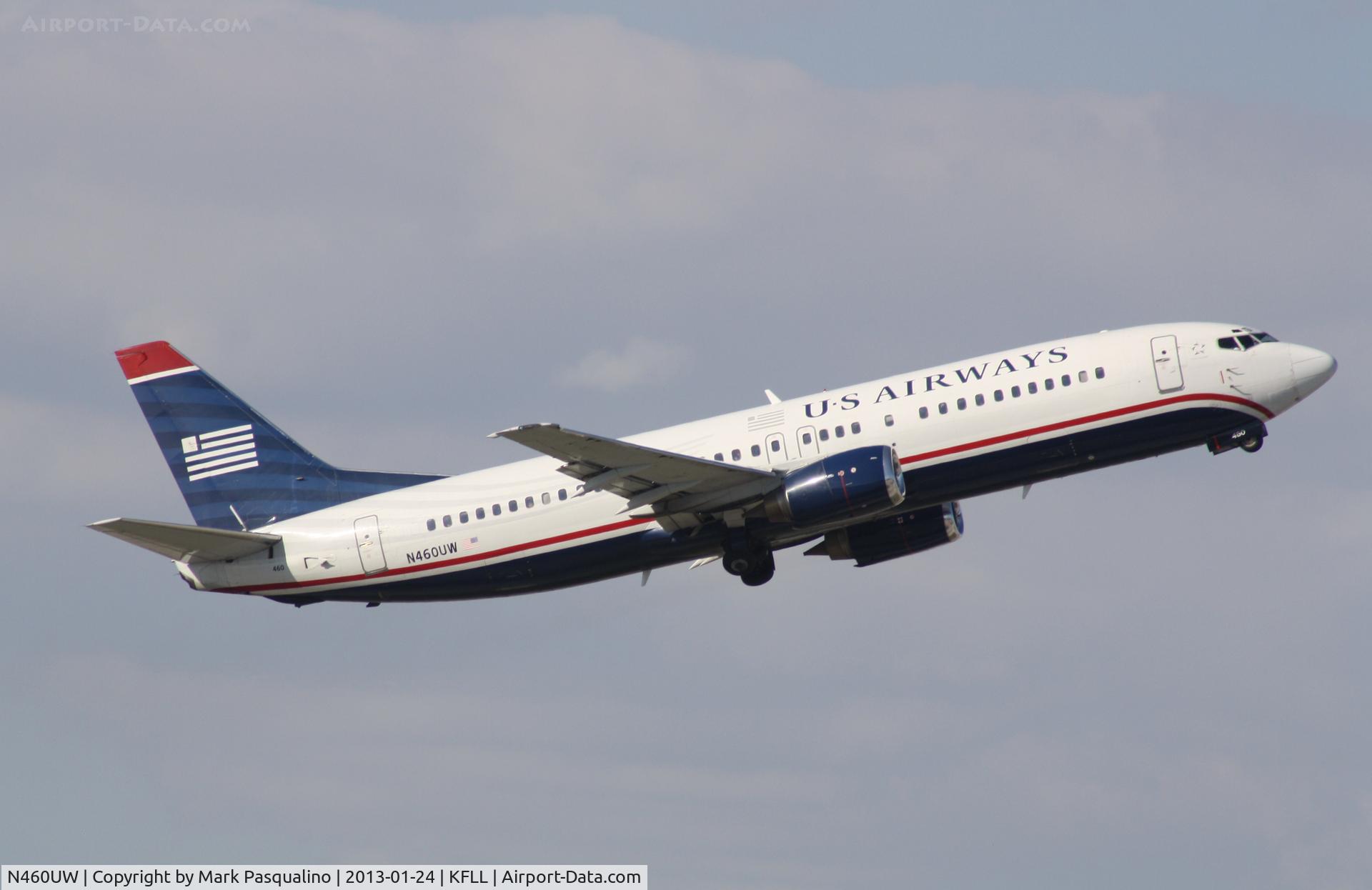N460UW, 1991 Boeing 737-4B7 C/N 25024, Boeing 737-400