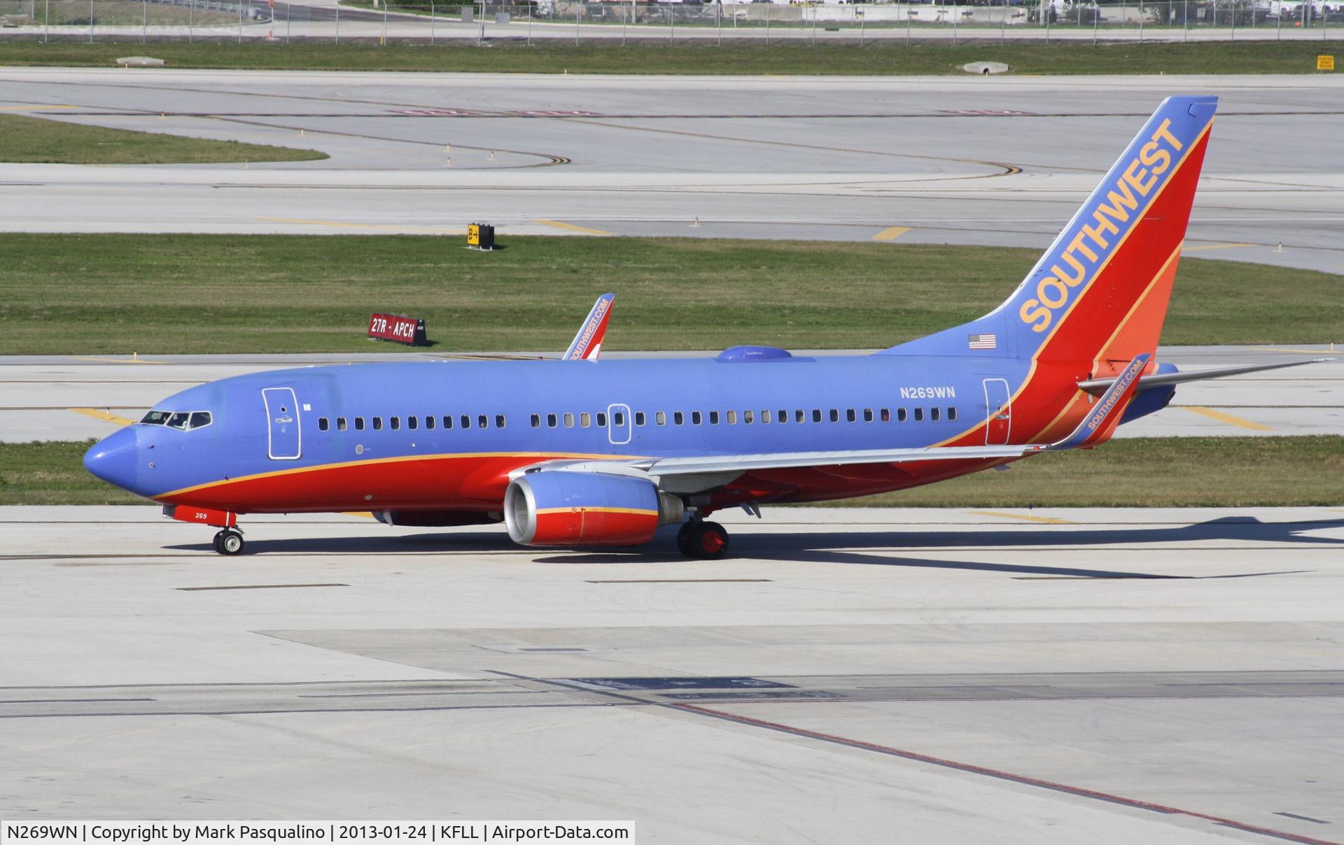 N269WN, 2007 Boeing 737-7H4 C/N 32526, Boeing 737-700