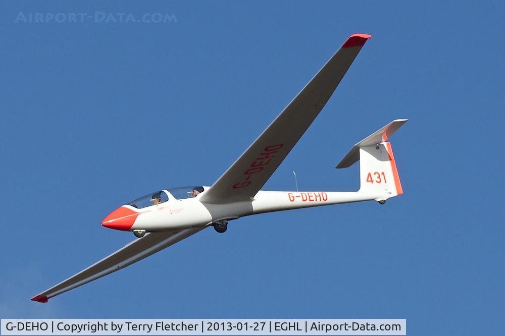 G-DEHO, 1980 Schleicher ASK-21 C/N 21035, 1980 Schleicher ASK 21, c/n: 21035 at Lasham Gliding