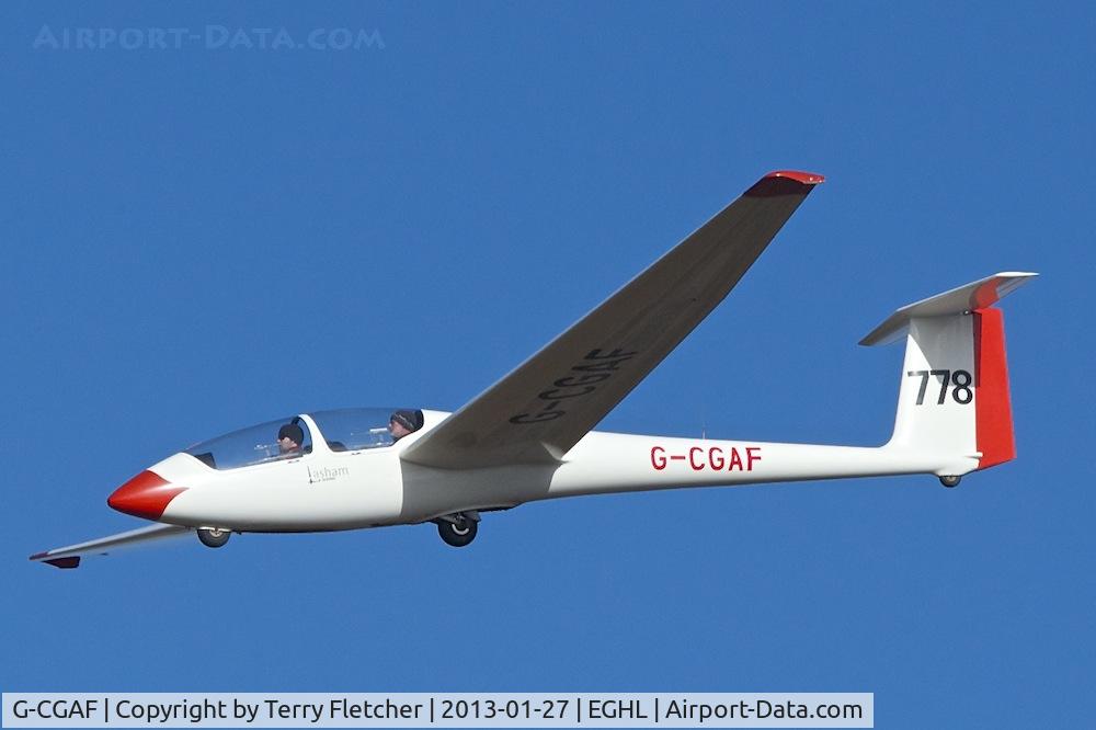 G-CGAF, 1984 Schleicher ASK-21 C/N 21152, 1984 Schleicher ASK 21, c/n: 21152 at Lasham Gliding