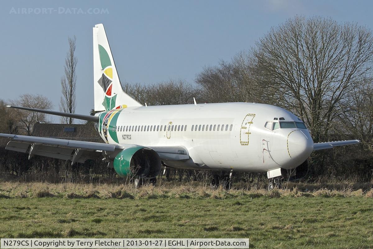 N279CS, 1999 Boeing 737-33V C/N 29337, Air Nigeria's1999 Boeing 737-33V, c/n: 29337 at Lasham