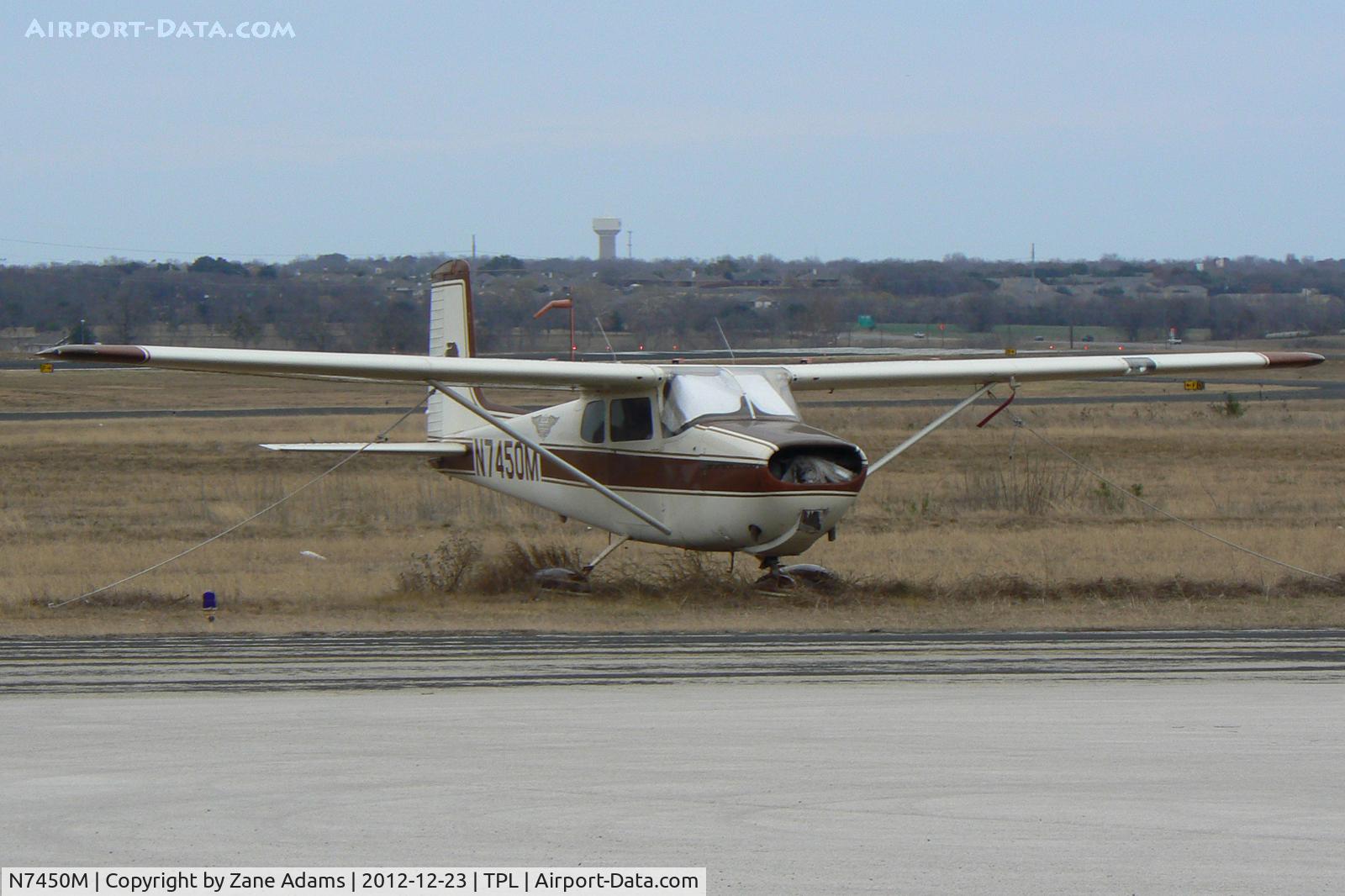 N7450M, 1959 Cessna 175 Skylark C/N 55750, At Draughon-Miller Central Texas Regional Airport