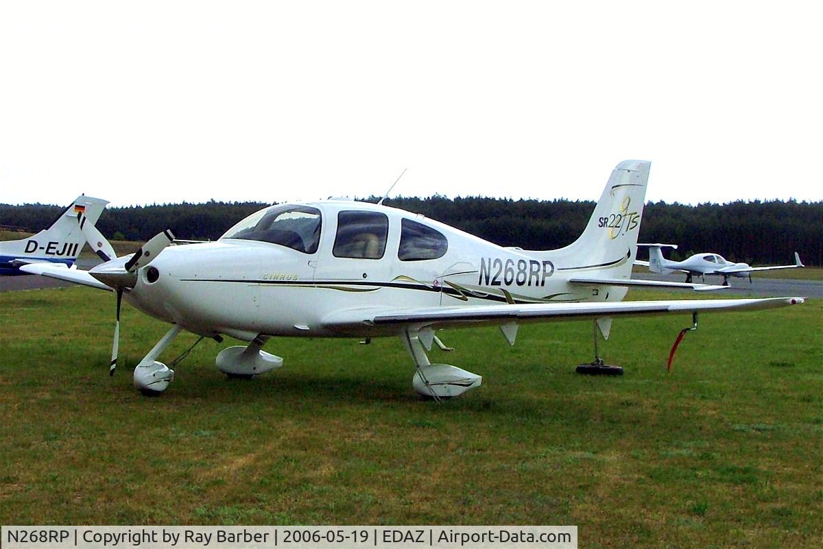 N268RP, 2006 Cirrus SR22 GTS C/N 1852, Cirrus Design SR-22GTS [1852] Schonhagen~D 19/05/2006