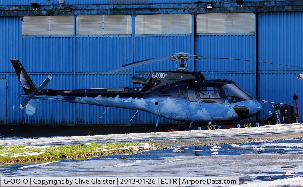 G-OOIO, 2001 Eurocopter AS-350B-3 Ecureuil Ecureuil C/N 3463, Ex: F-WQPZ > G-OOIO - Originally owned to, McAlpine Helicopters Ltd in October 2001 and currently with, Hovering Ltd since January 2002.