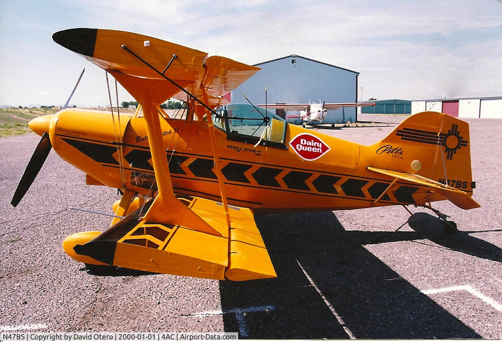 N47BS, Pitts S-1 Special C/N DAO-01, Modified Pitts S1, Longer ailerons, spring gear, larger rudder and elevator, modified Lycoming O-360 210H.P.
Empty Weight: 815 lbs.