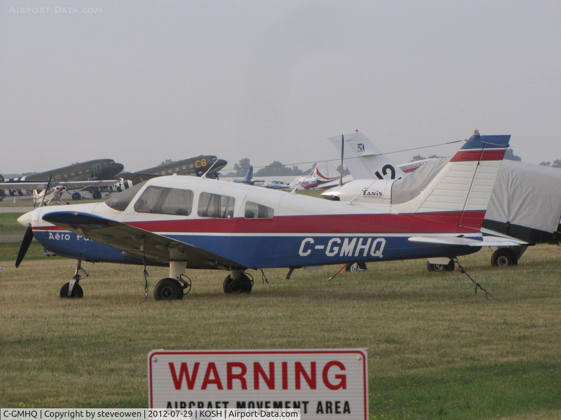 C-GMHQ, 1975 Piper PA-28-151 Cherokee Warrior C/N 287515018, AT OSHKOSH