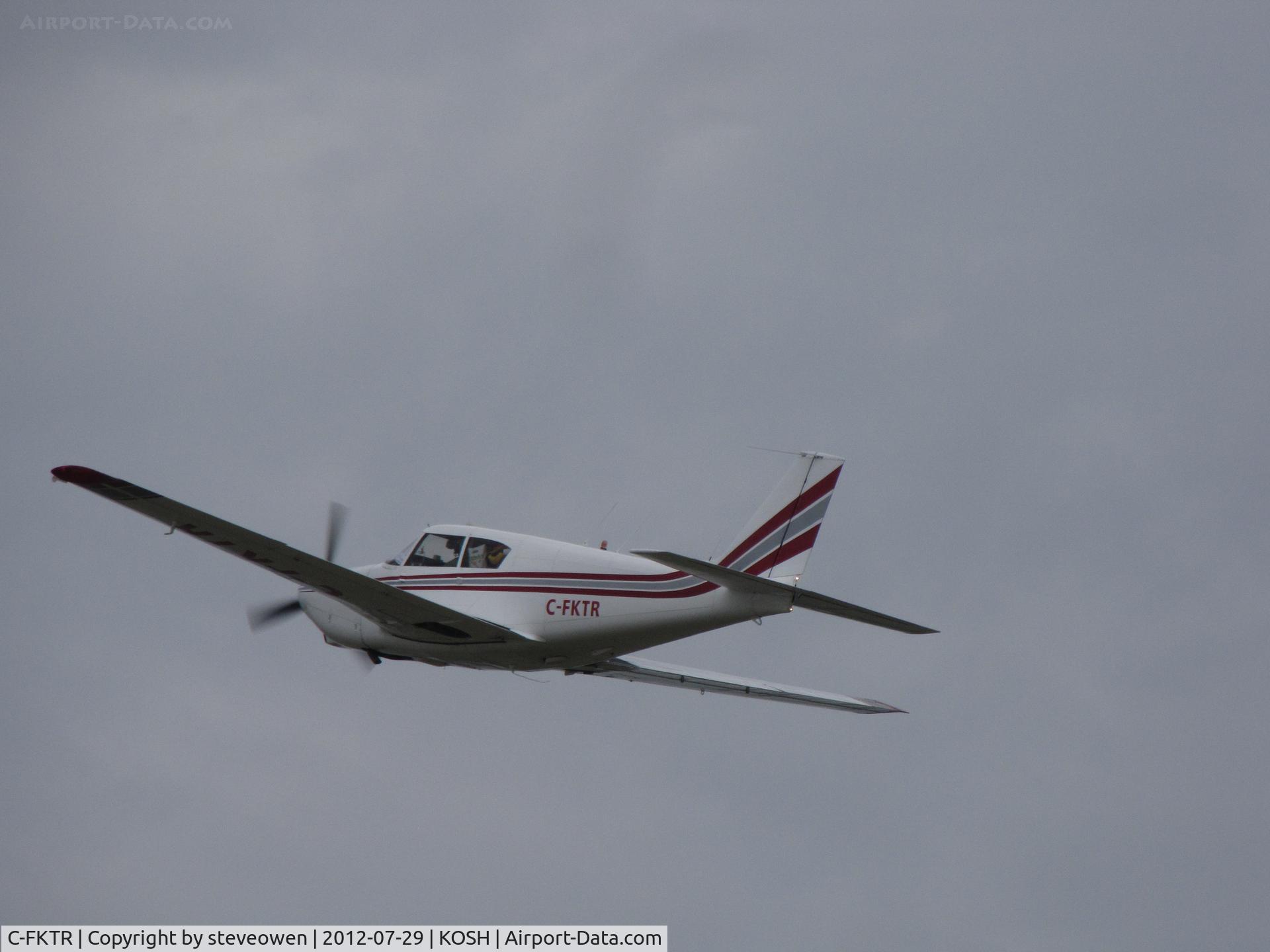 C-FKTR, 1958 Piper PA-24-250 Comanche Comanche C/N 24-361, DEPARTING OSHKOSH