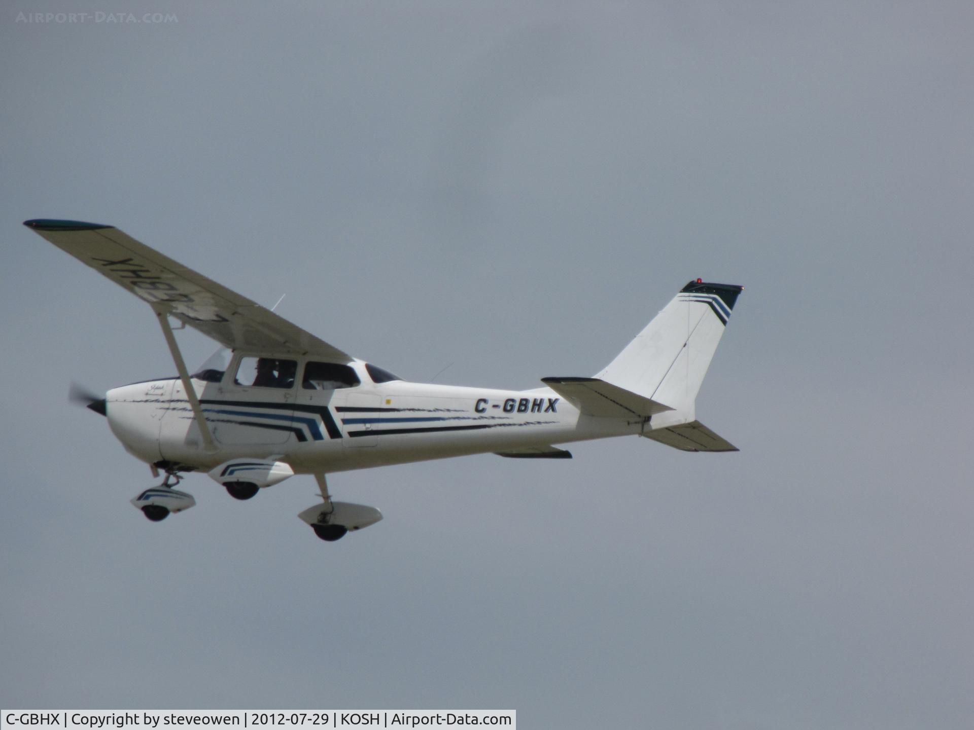 C-GBHX, 1970 Cessna 172K Skyhawk C/N 17259155, DEPARTING OSHKOSH