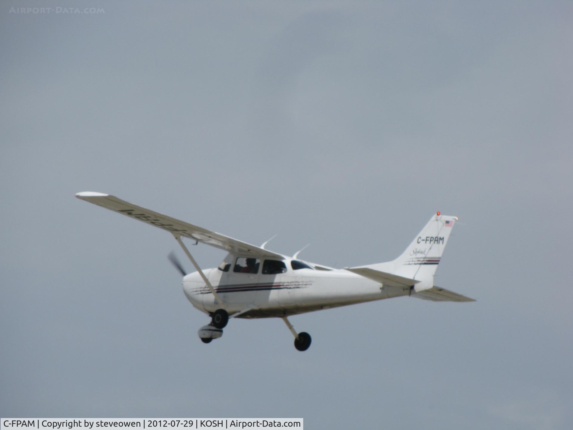 C-FPAM, 1961 Beech 95-55 C/N TC-156, DEPARTING OSHKOSH