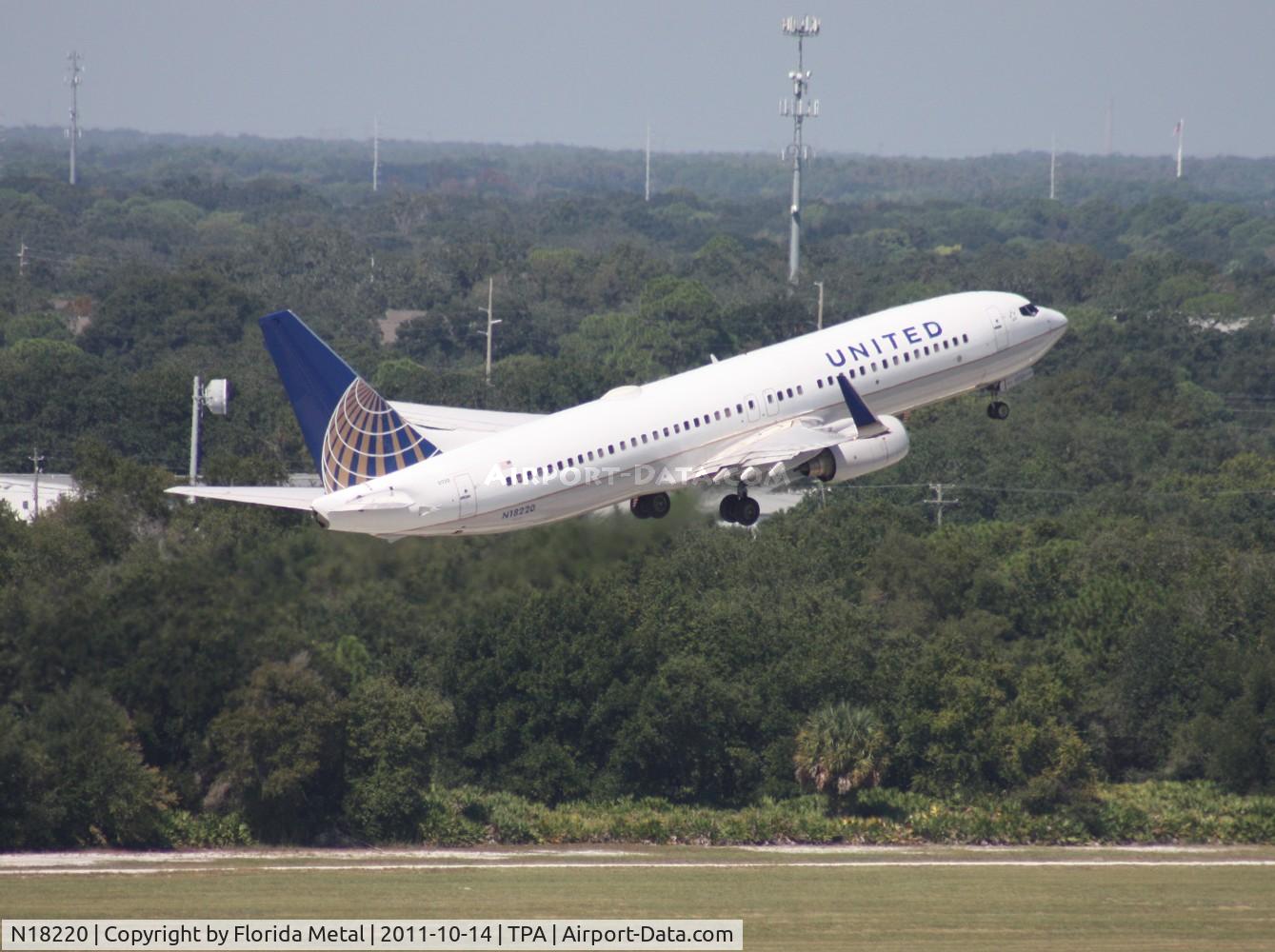 N18220, 1998 Boeing 737-824 C/N 28929, United 737-800