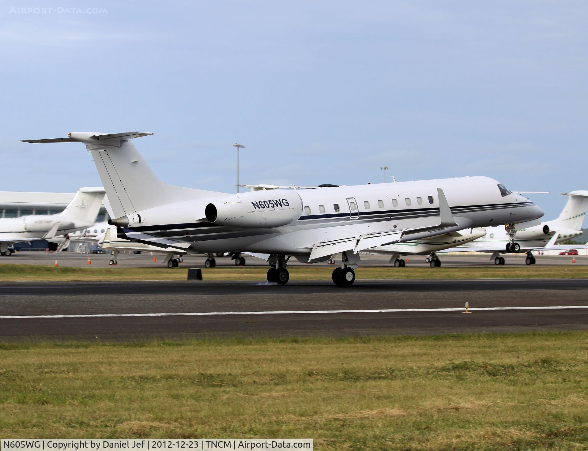 N605WG, 2007 Embraer EMB-135BJ Legacy C/N 14500980, N605WG