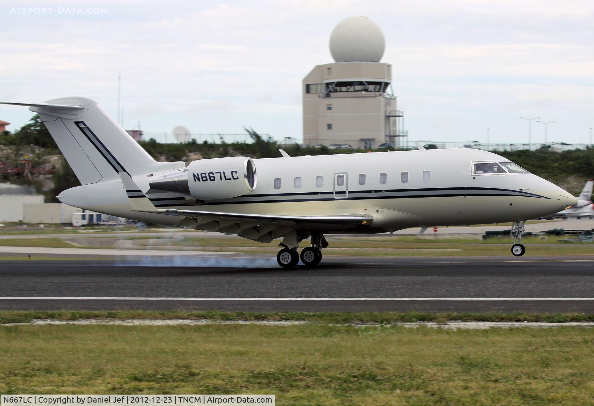 N667LC, 2007 Bombardier Challenger 604 (CL-600-2B16) C/N 5740, N667LC