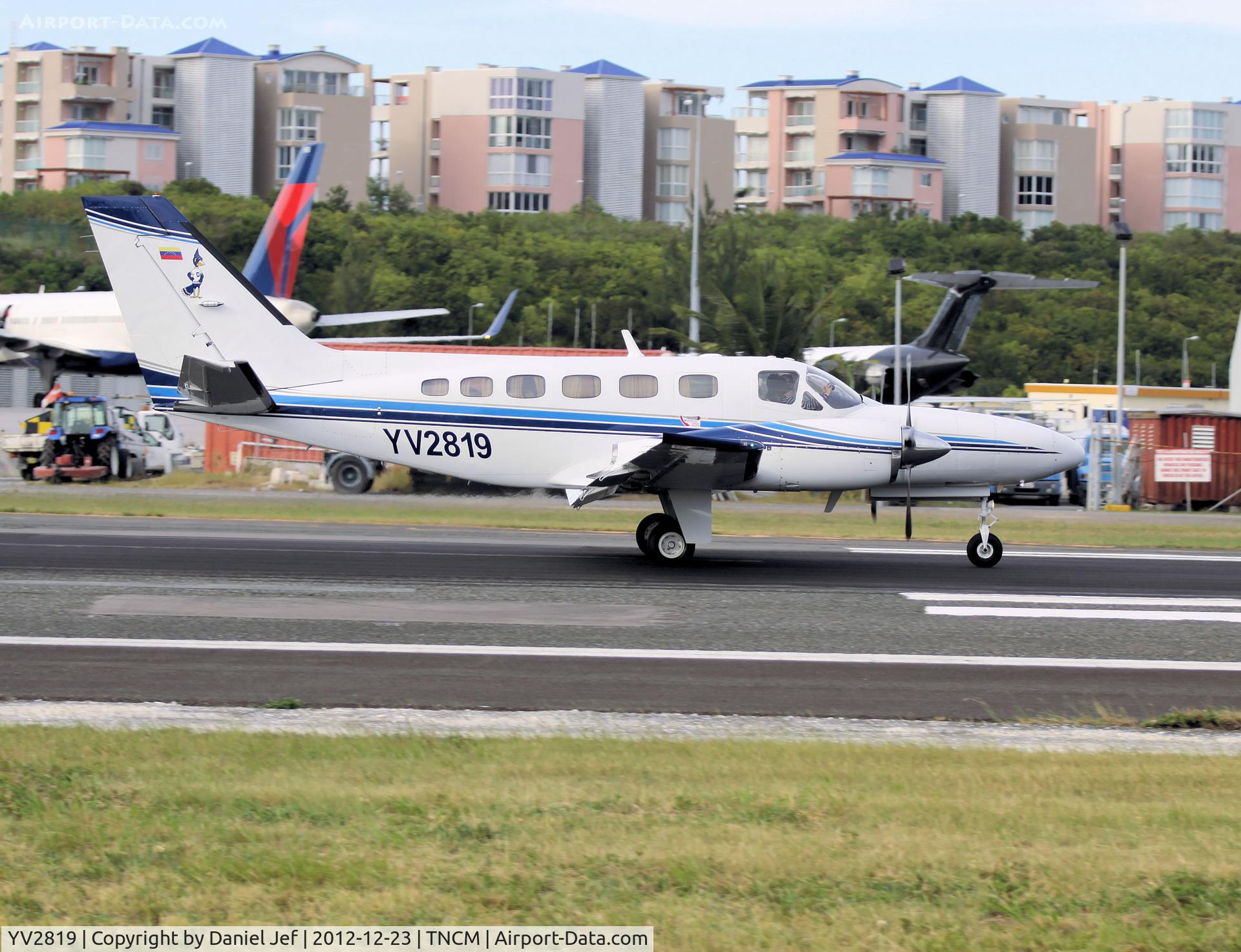 YV2819, 1983 Cessna 441 Conquest II C/N 441-0286, YV2819