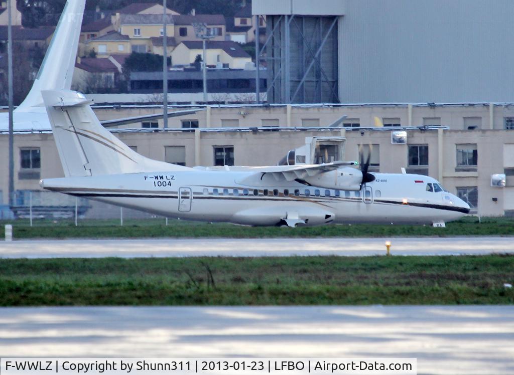 F-WWLZ, 2013 ATR 42-600 C/N 1004, C/n 1004 - To be PK-JBA