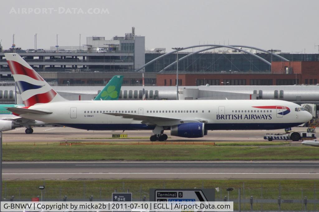 G-BNWV, 1993 Boeing 767-336 C/N 27140, Taxiing