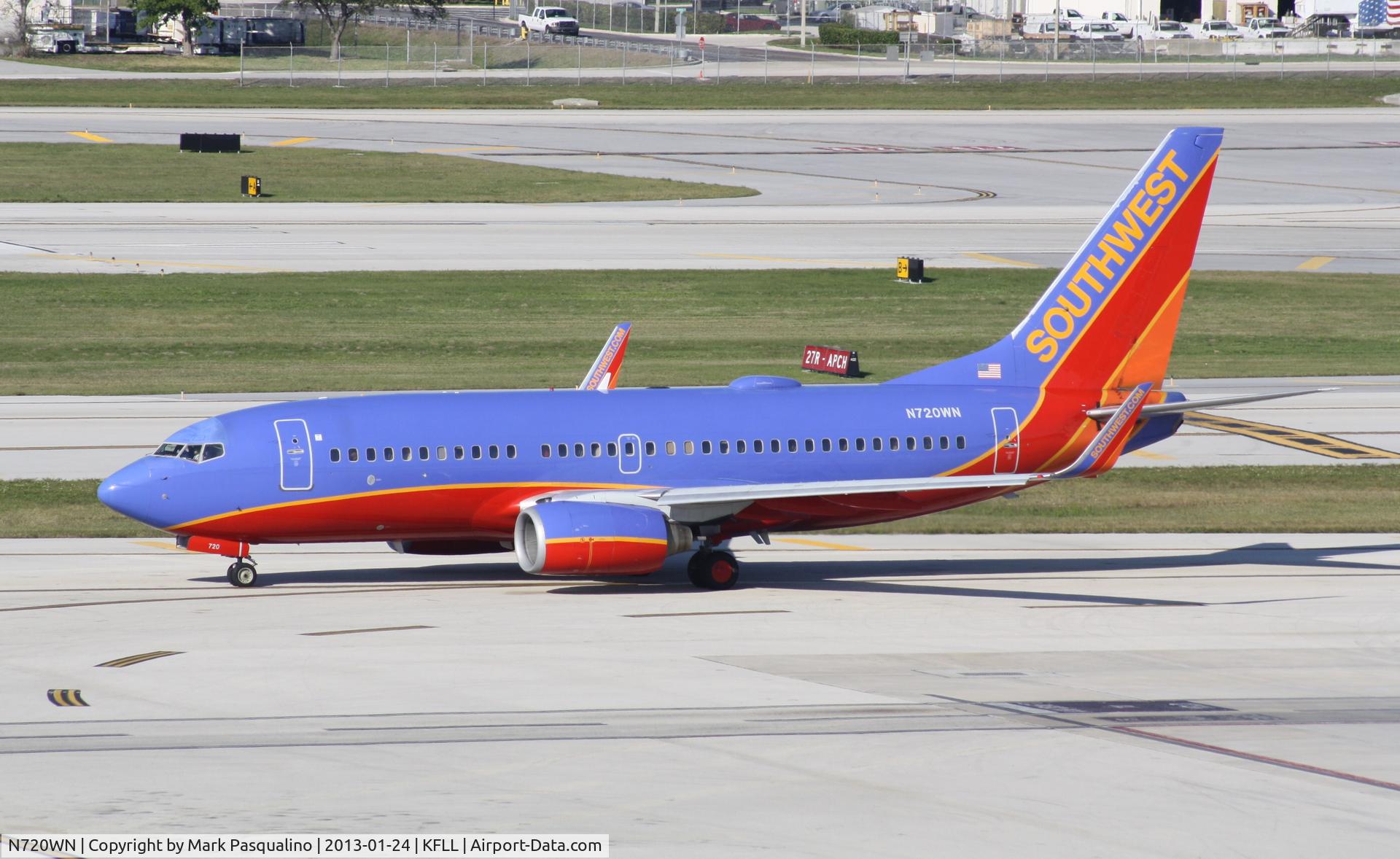 N720WN, 1998 Boeing 737-7H4 C/N 27854, Boeing 737-700