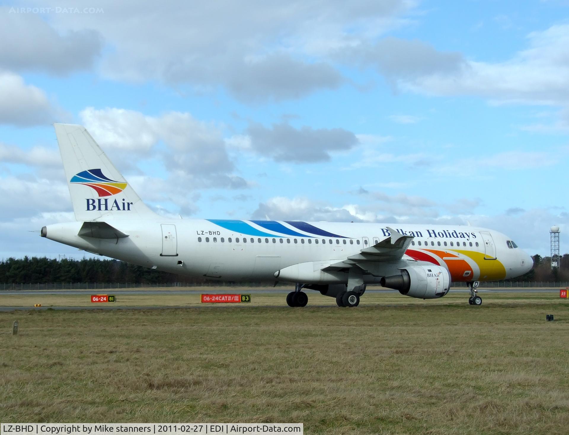 LZ-BHD, 1991 Airbus A320-211 C/N 221, “Balkan holidays 5803