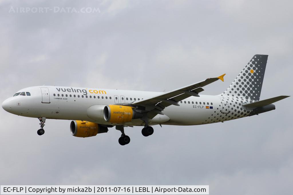 EC-FLP, 1991 Airbus A320-211 C/N 266, Landing