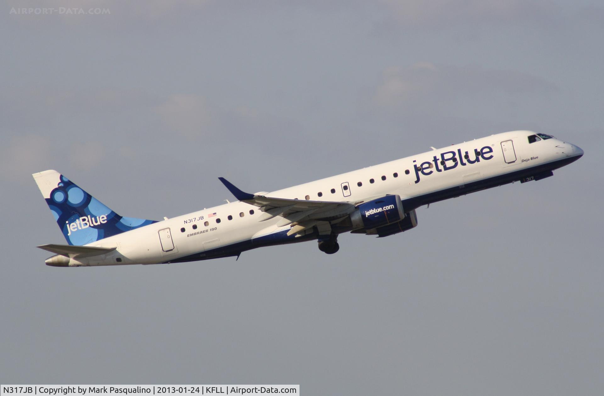 N317JB, 2010 Embraer ERJ-190-100 IGW 190AR C/N 19000363, ERJ 190-100 IGW