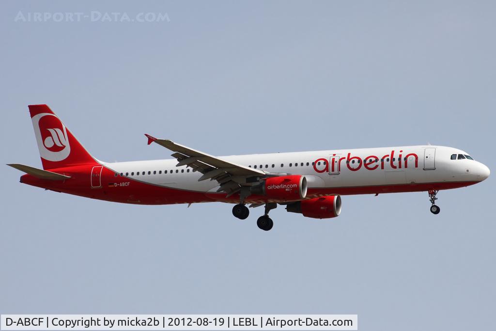 D-ABCF, 2003 Airbus A321-211 C/N 1966, Landing
