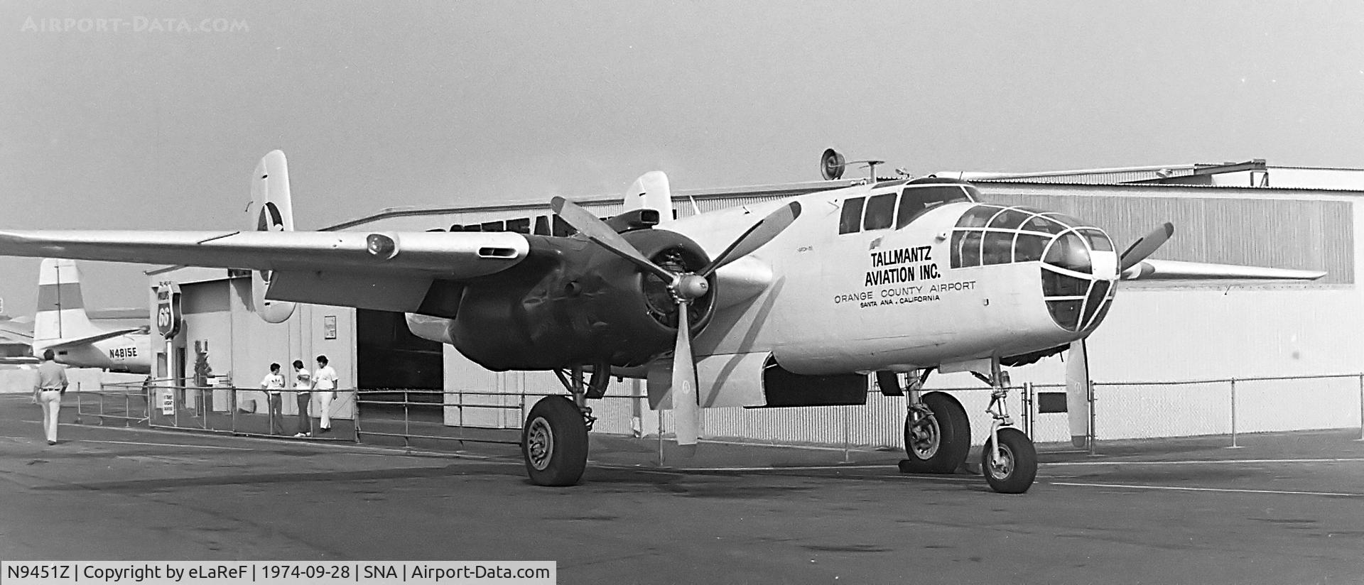 N9451Z, North American TB-25N Mitchell C/N 44-50493, The other side