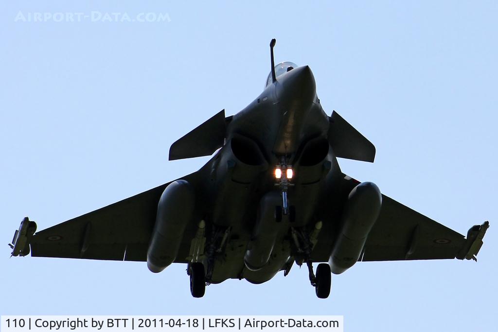 110, Dassault Rafale C C/N 110, Back recco mission over Libya 5 hours later