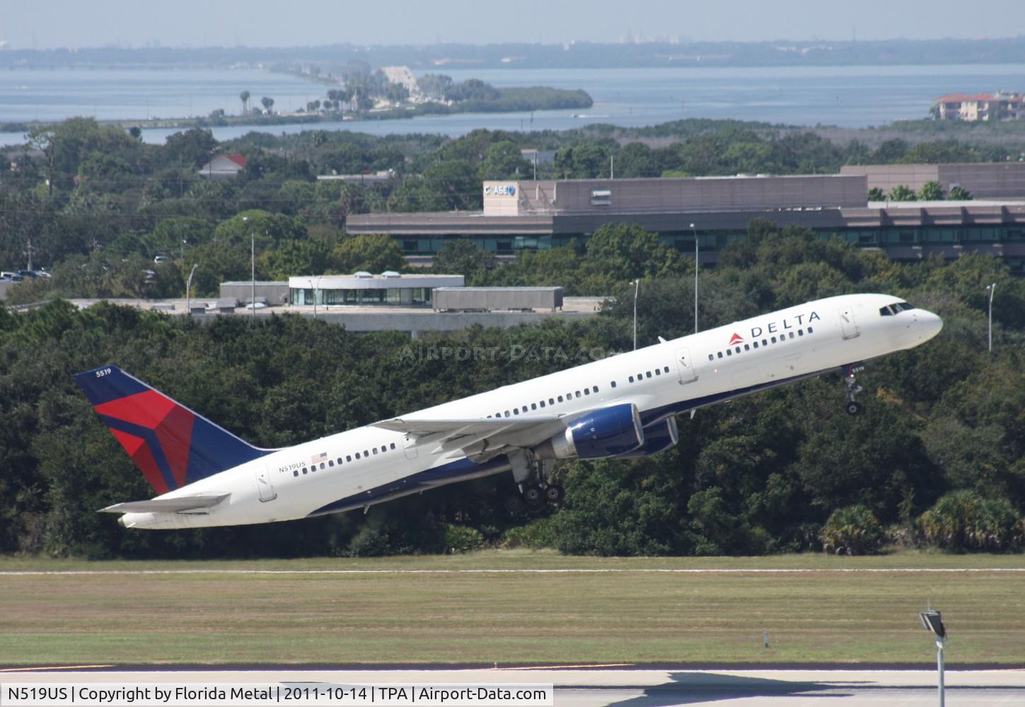 N519US, 1986 Boeing 757-251 C/N 23207, Delta 757-200