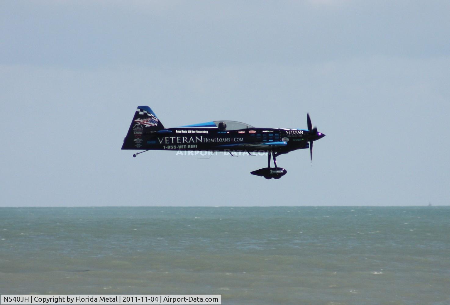 N540JH, MX Aircraft MXS C/N 14, Rob Holland over Cocoa Beach
