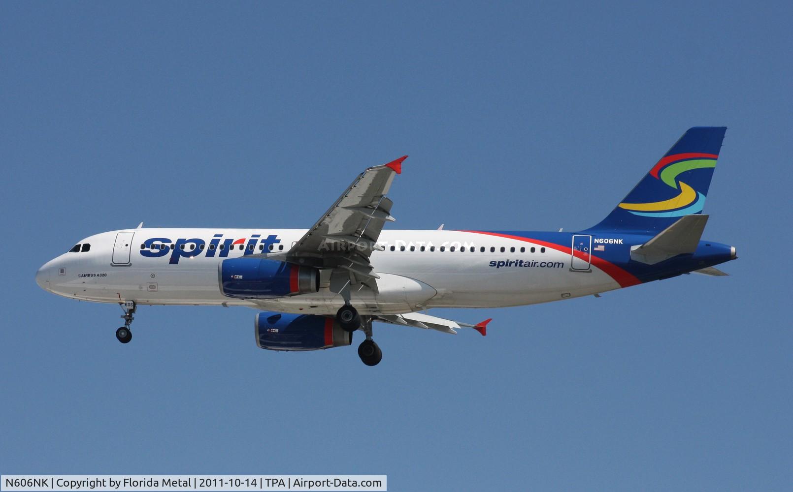 N606NK, 2011 Airbus A320-232 C/N 4592, Spirit A320