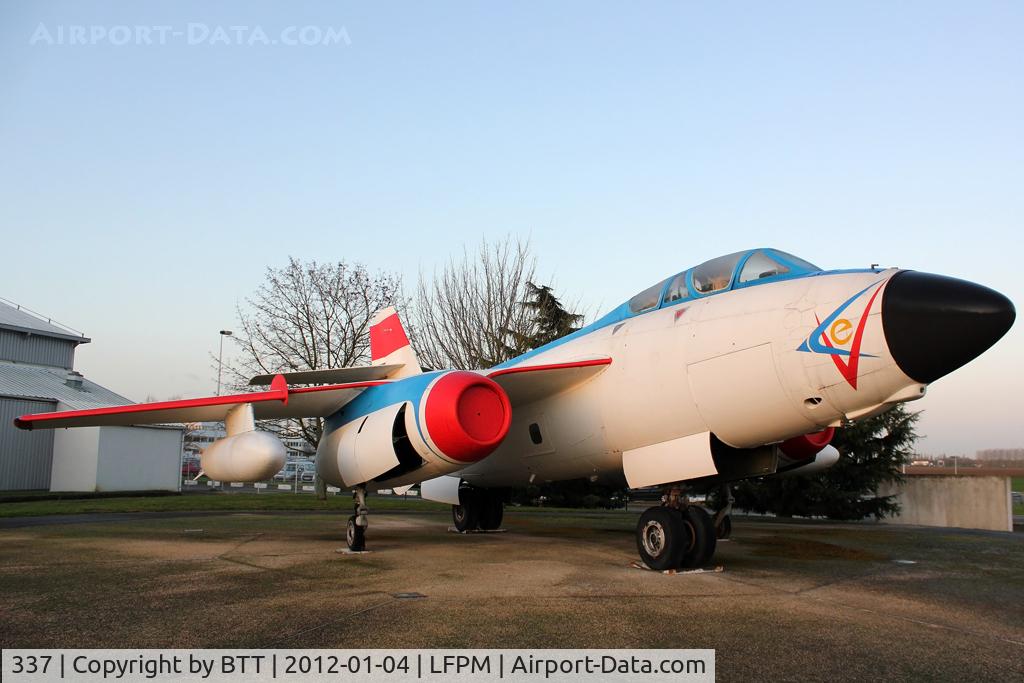 337, Sud Aviation SO.4050A Vautour II N C/N 84, On display Snecma Museum