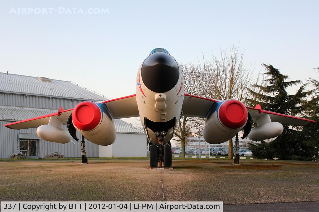 337, Sud Aviation SO.4050A Vautour II N C/N 84, Radar test bed CEV (Flight test center) ex F-ZADN
