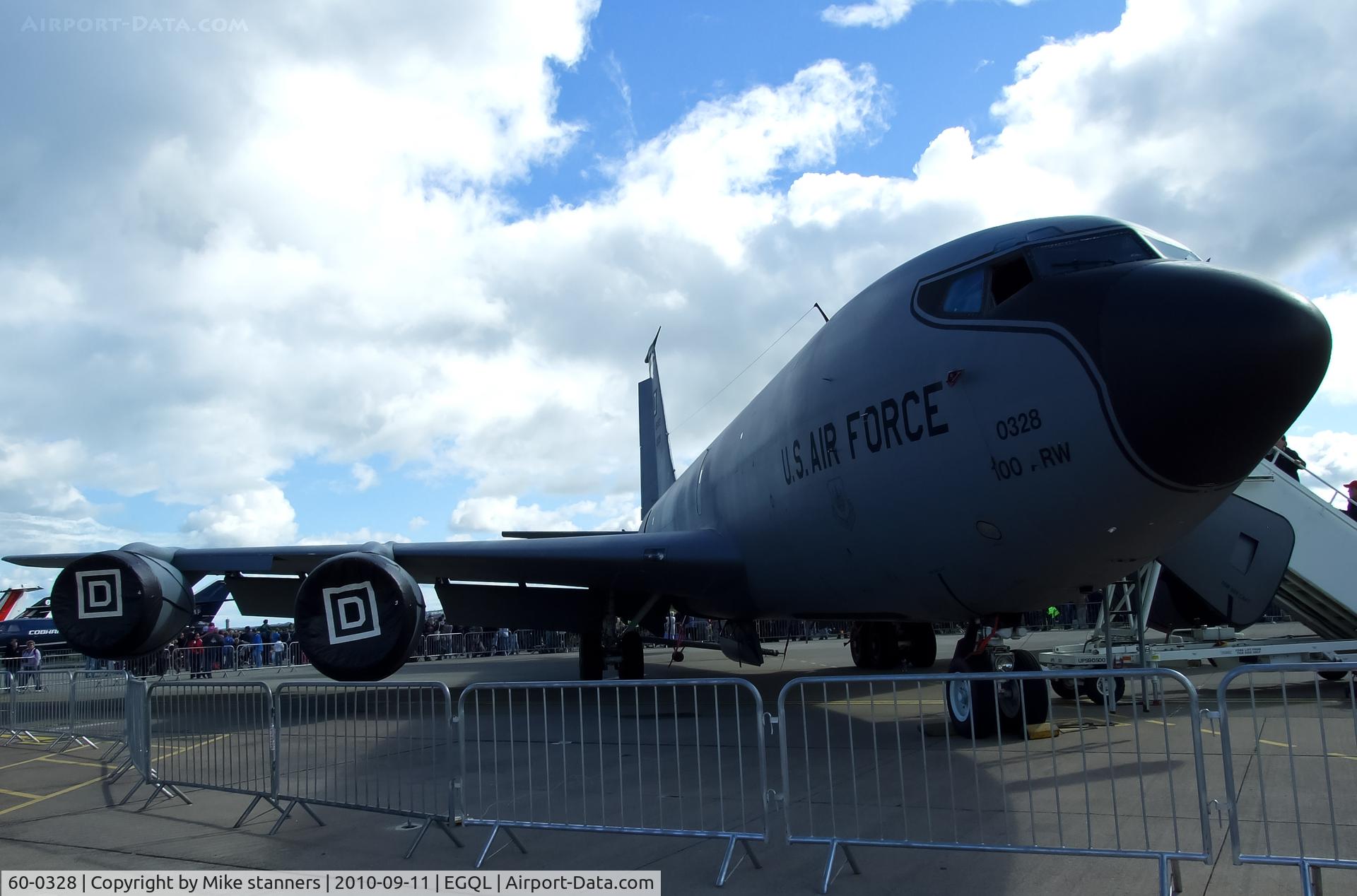 60-0328, 1960 Boeing KC-135R Stratotanker C/N 18103, 351ARS KC-135 In the static display at Leuchars airshow 2010