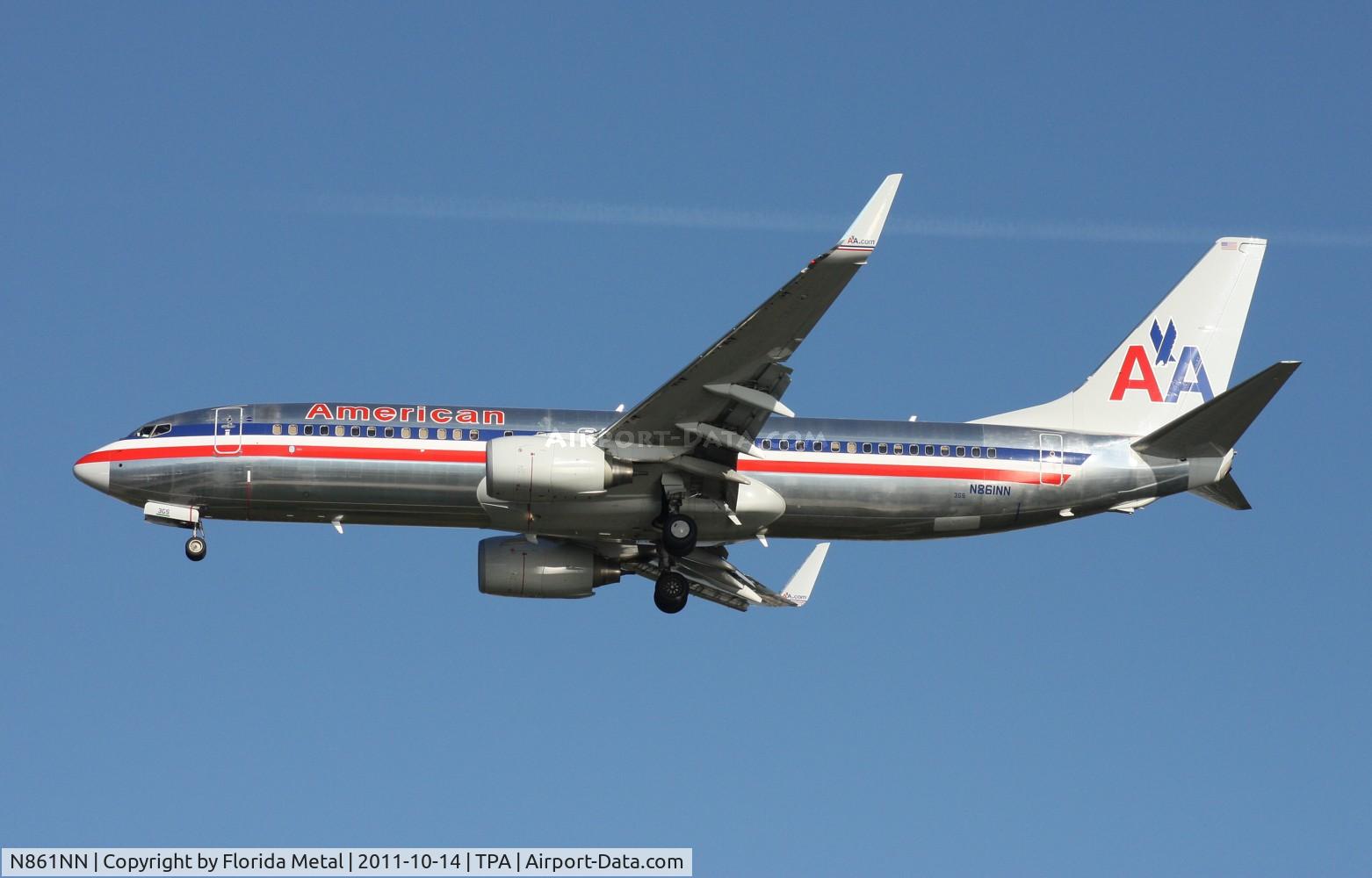 N861NN, 2010 Boeing 737-823 C/N 31109, American 737-800