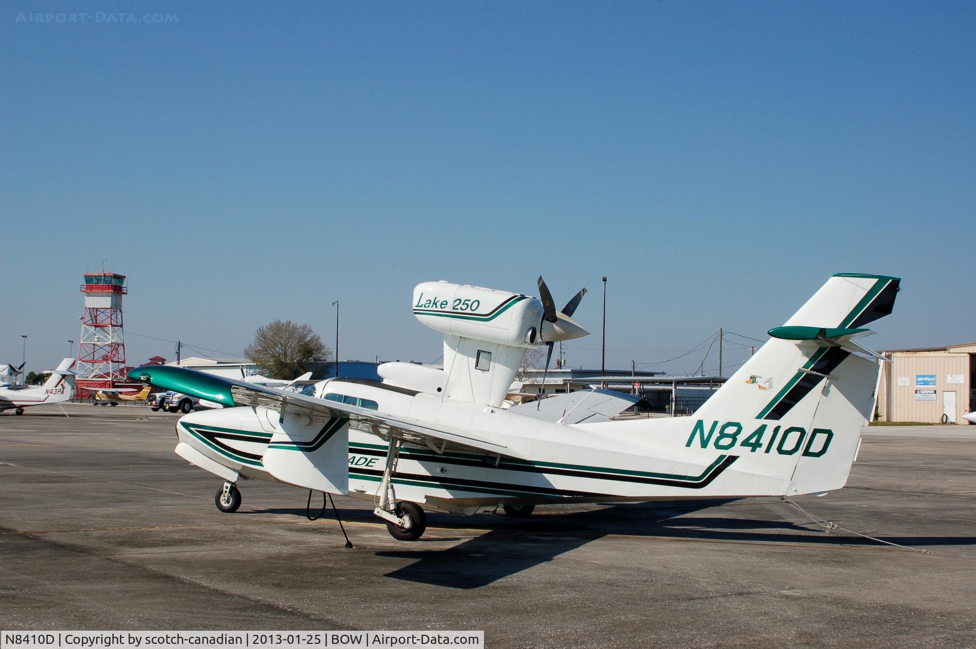 N8410D, Aerofab Inc LAKE LA-250 C/N 64, Aerofab Inc LAKE LA-250, N8410D, at Bartow Municipal Airport, Bartow, FL