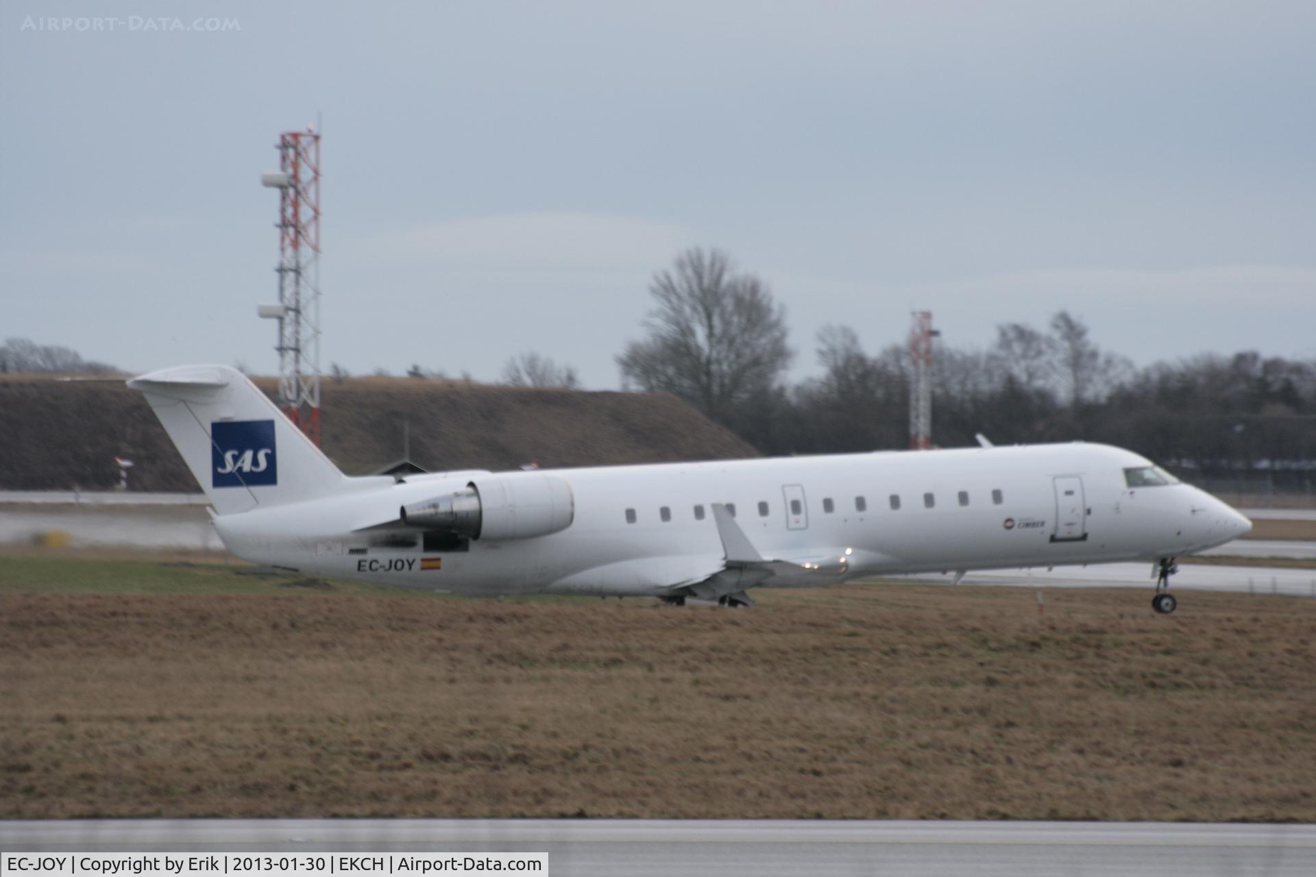 EC-JOY, 2005 Bombardier CRJ-200ER (CL-600-2B19) C/N 8064, By Erik Oxtorp,  CPH 30JAN13