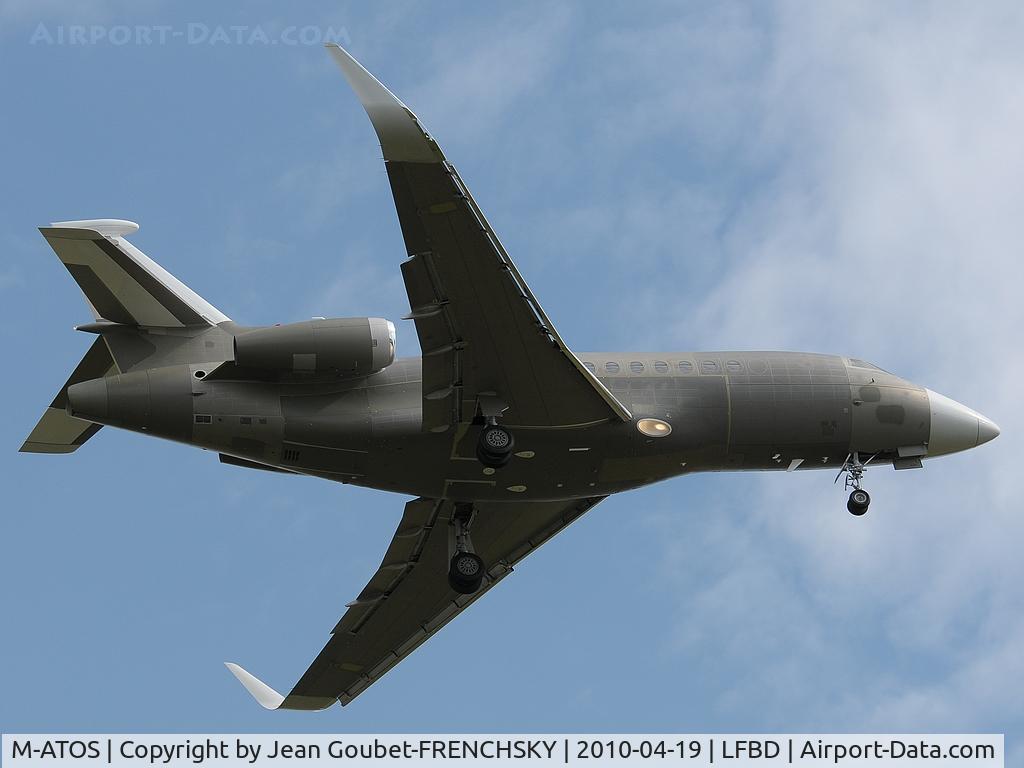 M-ATOS, 2010 Dassault Falcon 900EX C/N 244, ex F-WWFJ first flight