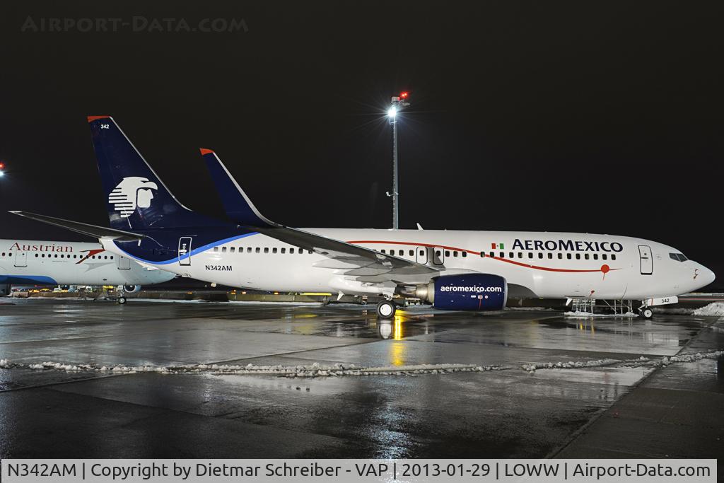 N342AM, 2005 Boeing 737-8Z9 C/N 34262, Aeromexico Boeing 737-800