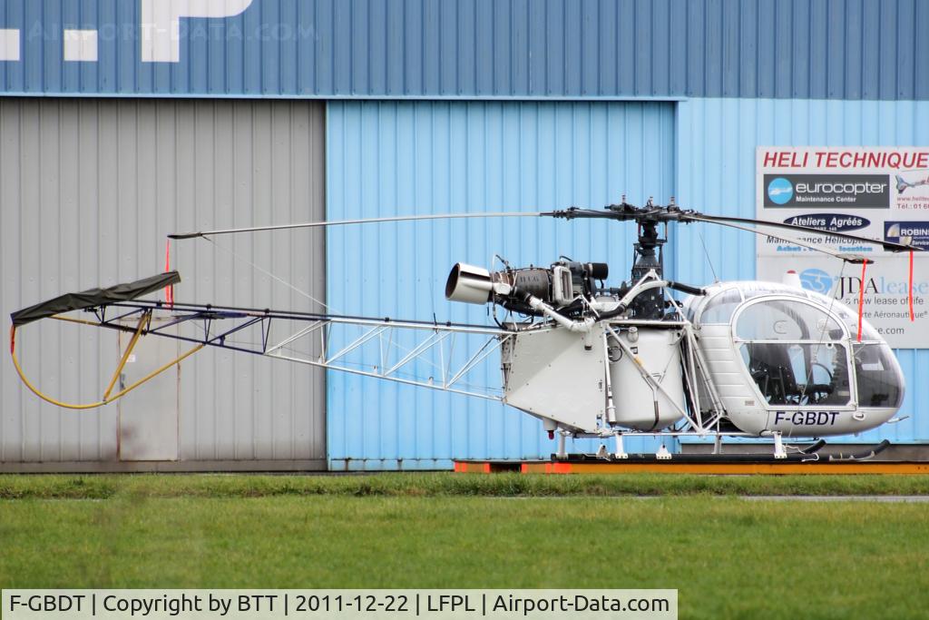 F-GBDT, Sud SE-313B Alouette II C/N 1744, Parked