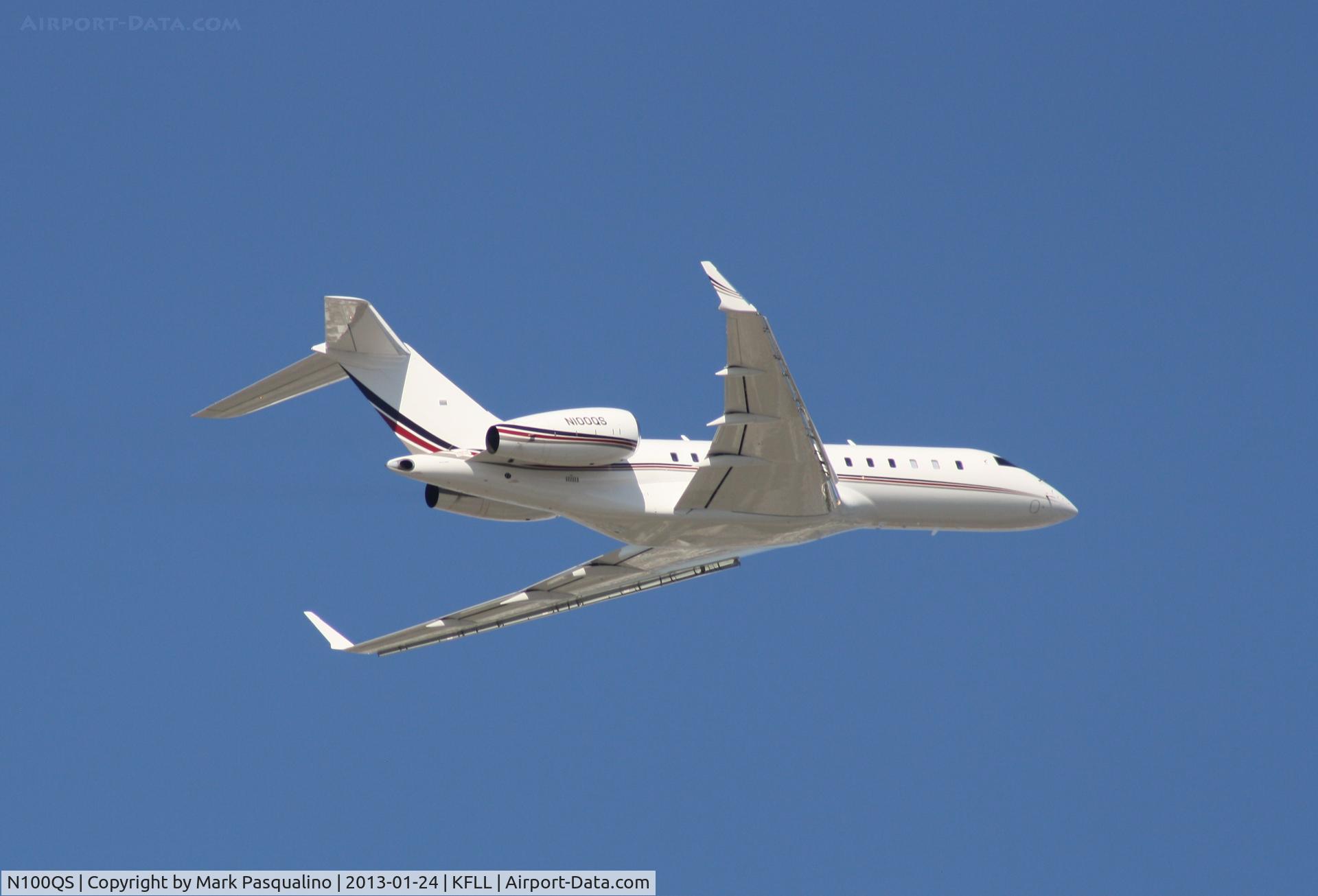N100QS, 2012 Bombardier BD-700-1A11 Global 5000 C/N 9480, BD-700-1A11