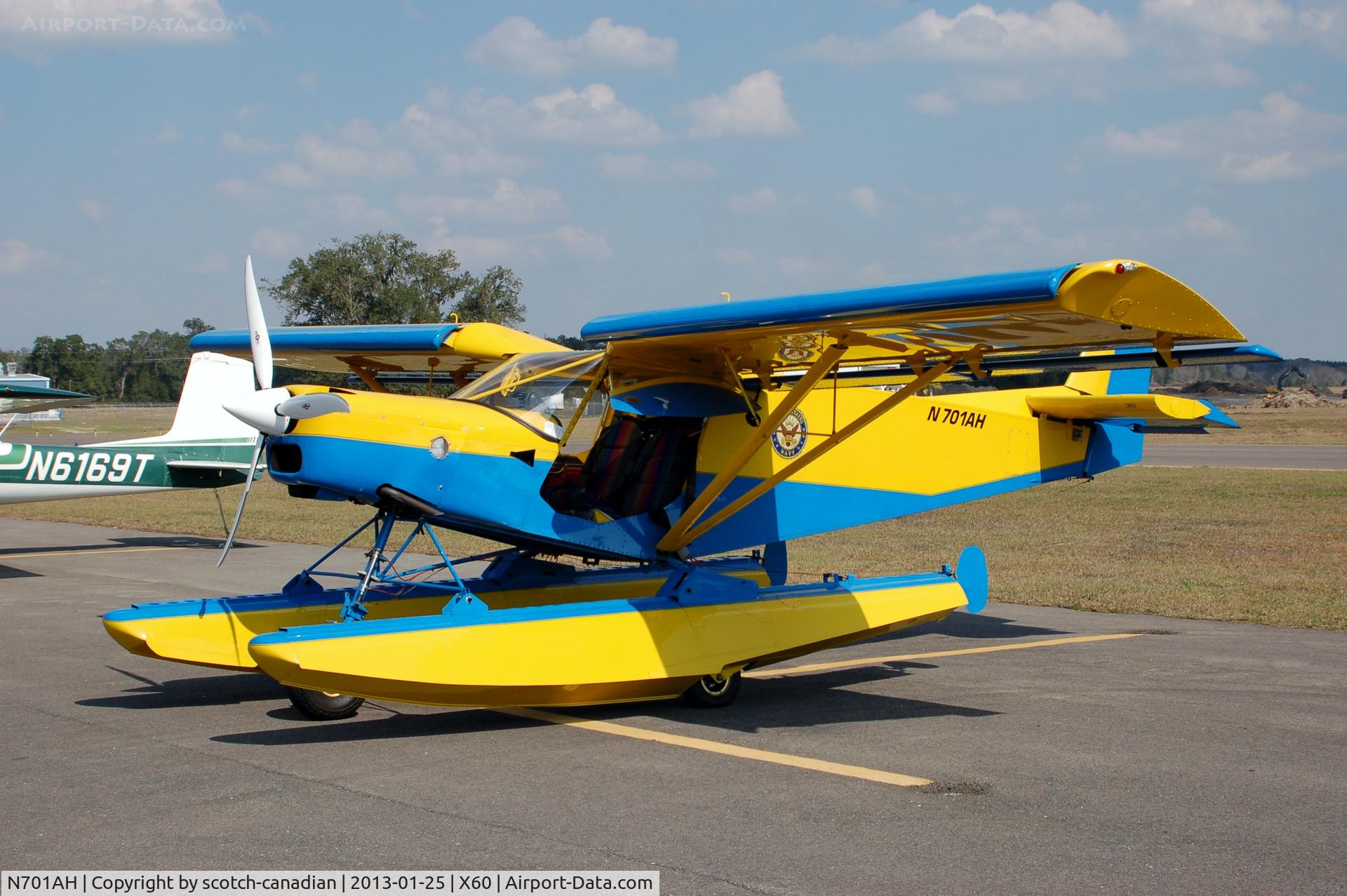 N701AH, 2004 Zenair CH-701SP C/N 7-9513, 2004 Albert Hawver ZENAIR CH701SP, N701AH, at Williston Municipal Airport, Williston, FL