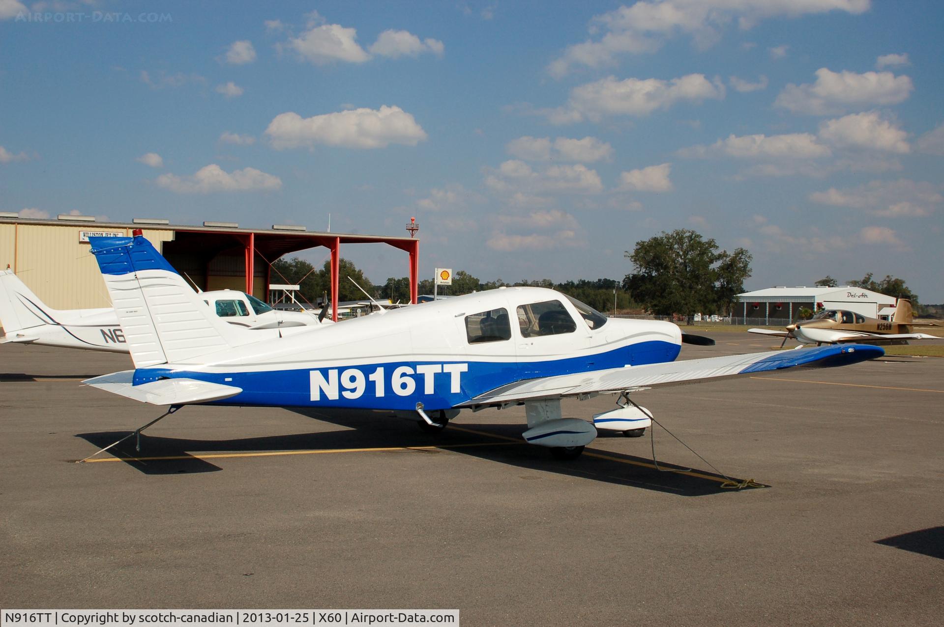 N916TT, 1989 Piper PA-28-161 C/N 2841146, 1989 Piper PA-28-161, N916TT, at Williston Municipal Airport, Williston, FL