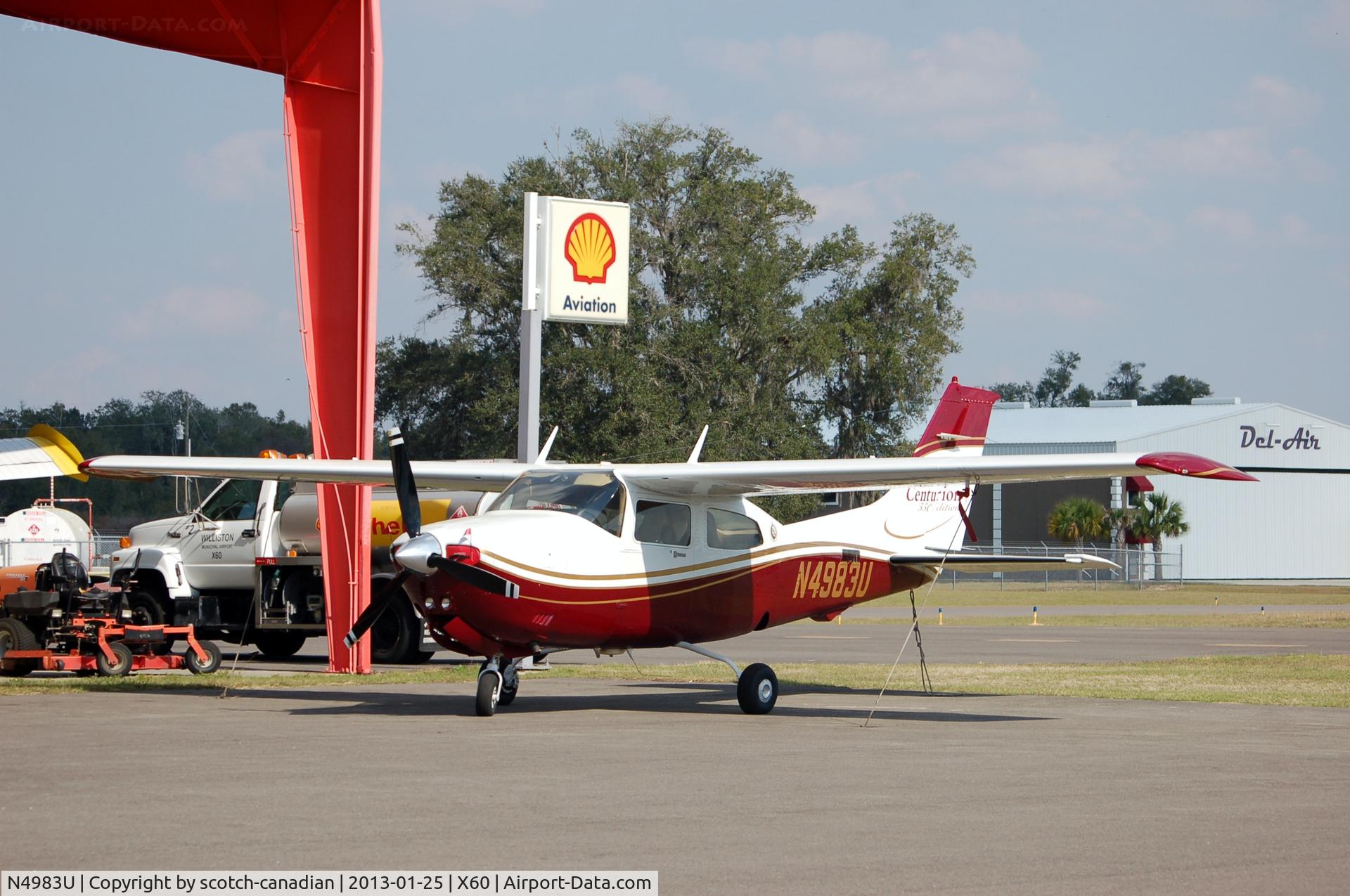 N4983U, 1984 Cessna 210N Centurion C/N 21064846, 1984 Cessna 210N, N4983U, at Williston Municipal Airport, Williston, FL