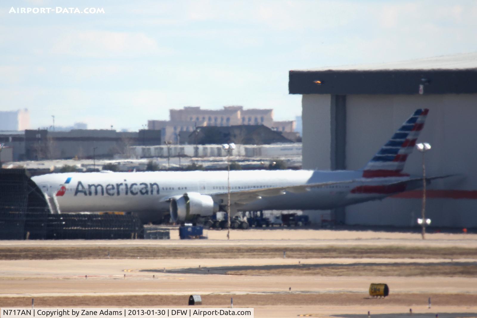 N717AN, 2012 Boeing 777-323/ER C/N 31543, American Airlines first 777-300ER at DFW Airport