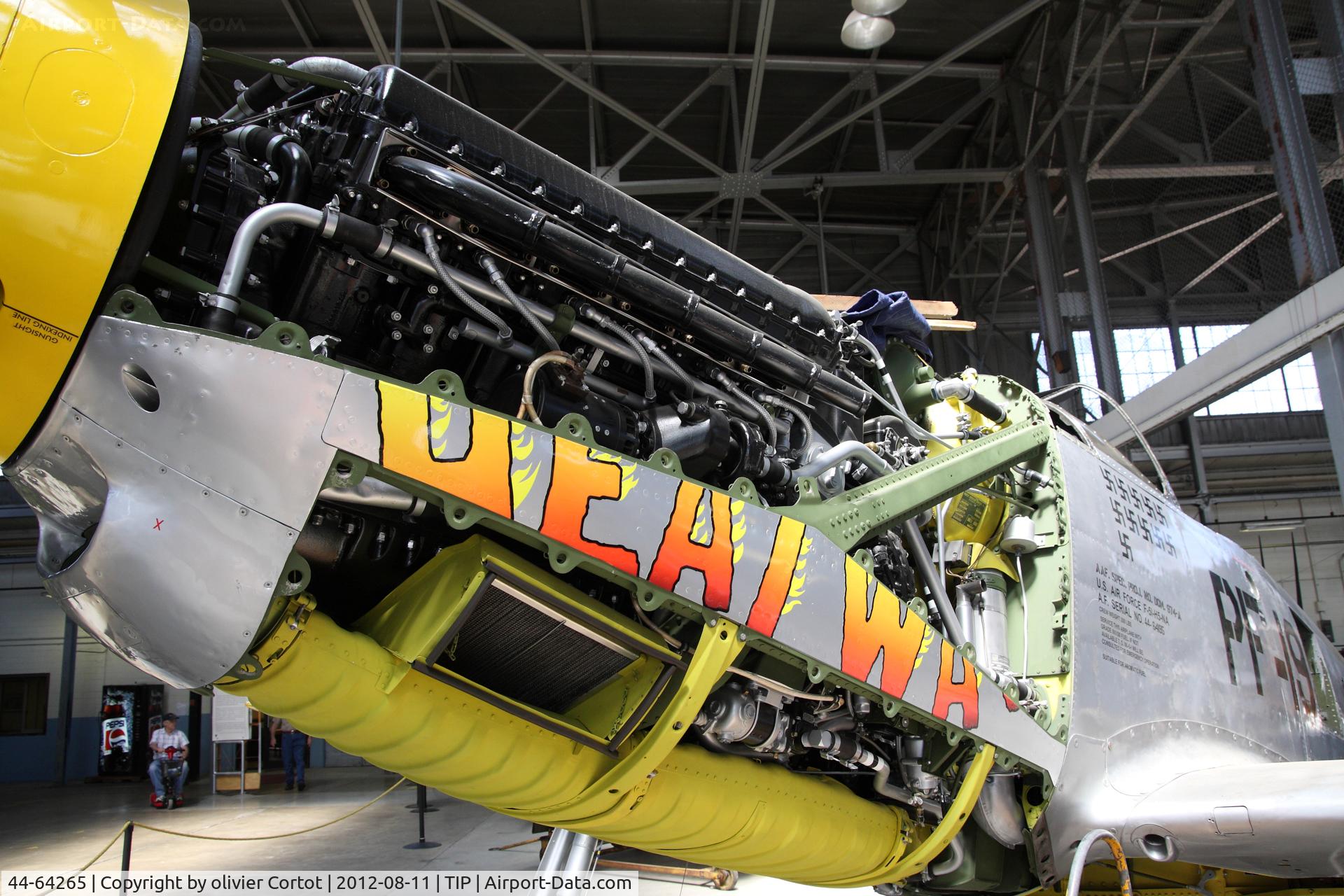 44-64265, 1944 North American P-51H Mustang C/N 126-37691, the work of the museum volonteers is amazing