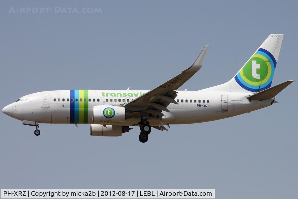 PH-XRZ, 2003 Boeing 737-7K2 C/N 33462, Landing. Scrapped in november 2018