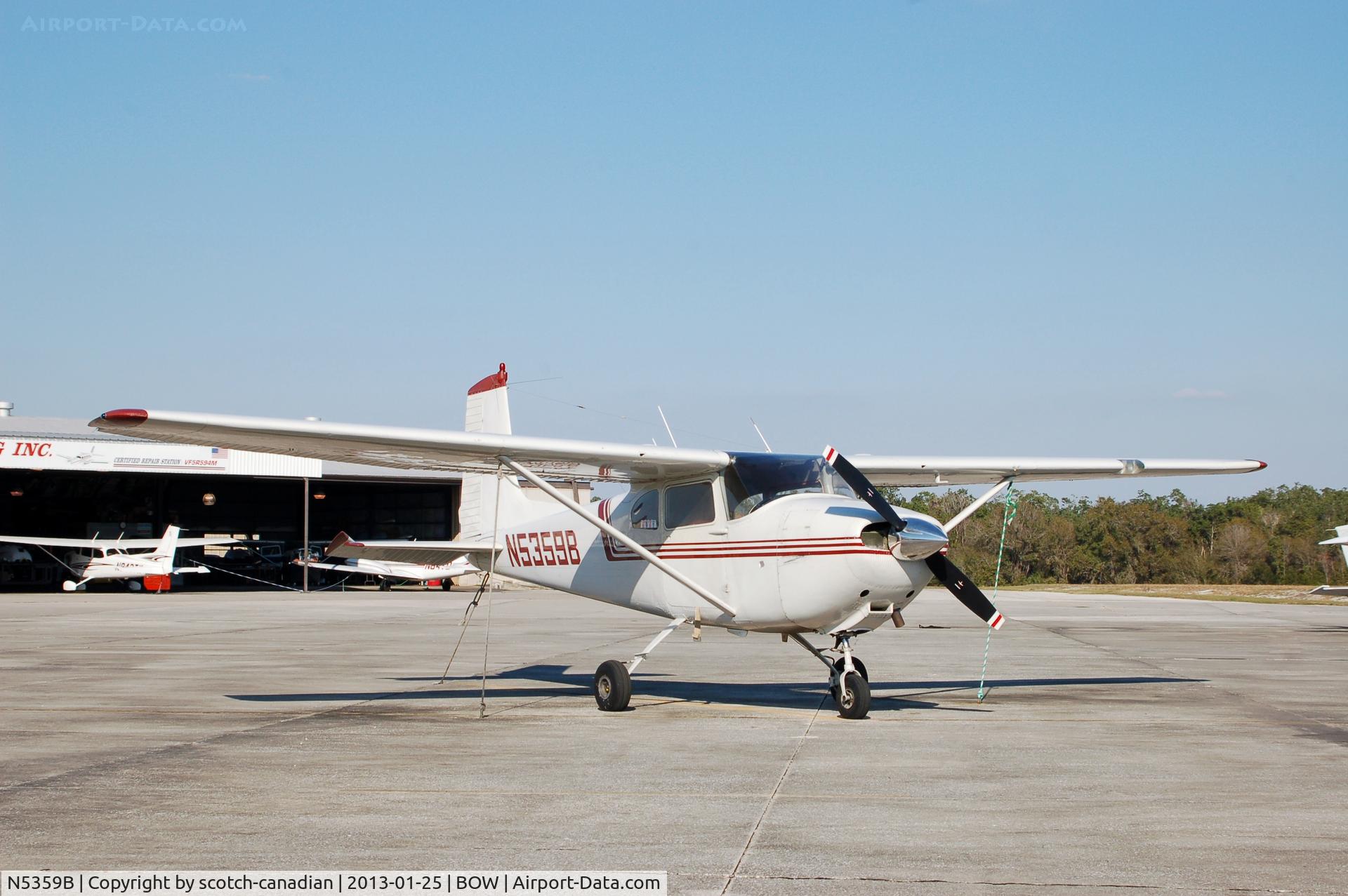 N5359B, 1956 Cessna 182 Skylane C/N 33359, 1956 Cessna 182, N5359B, at Bartow Municipal Airport, Bartow, FL