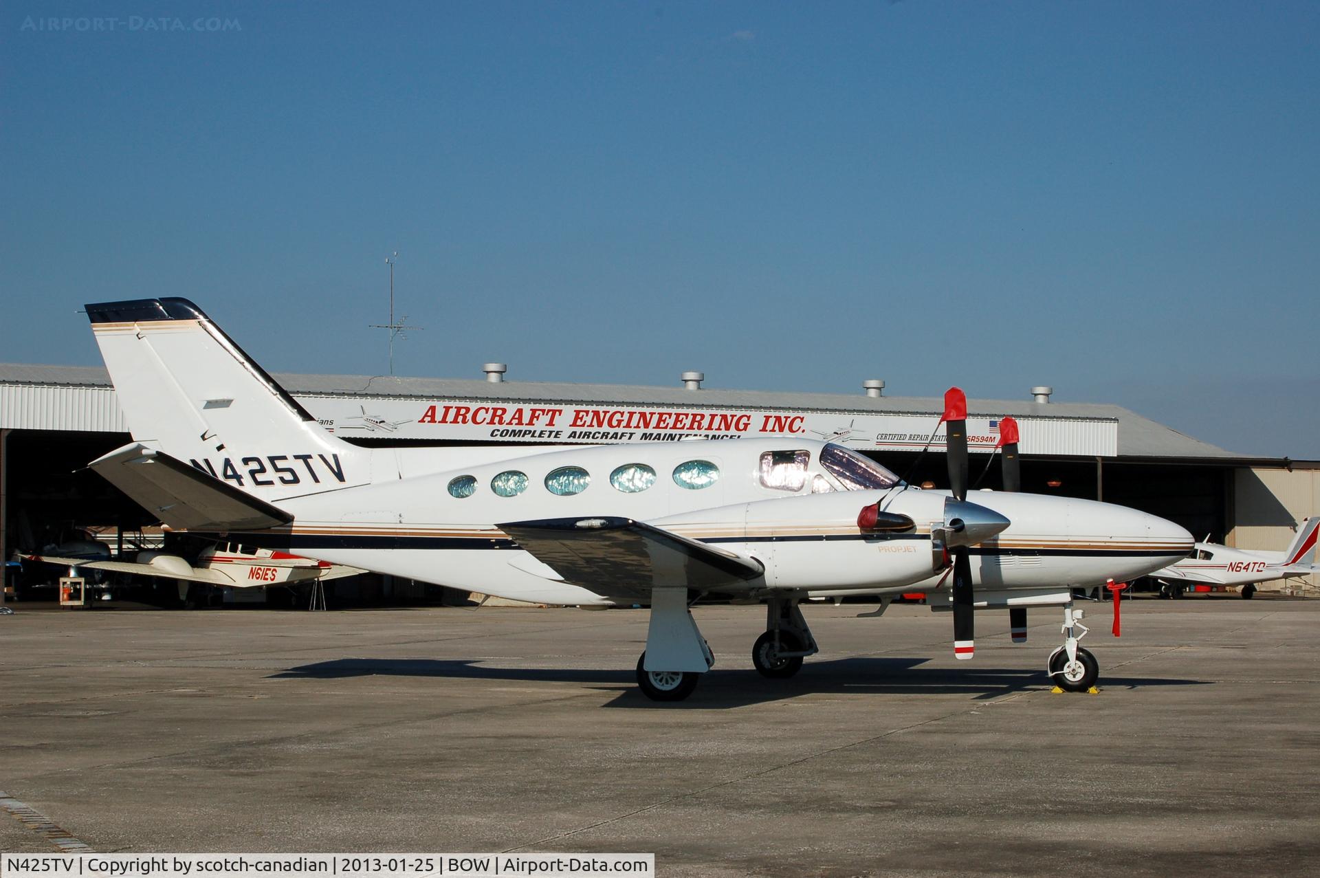 N425TV, 1983 Cessna 425 Conquest I C/N 425-0176, 1983 Cessna 425, N425TV, at Bartow Municipal Airport, Bartow, FL