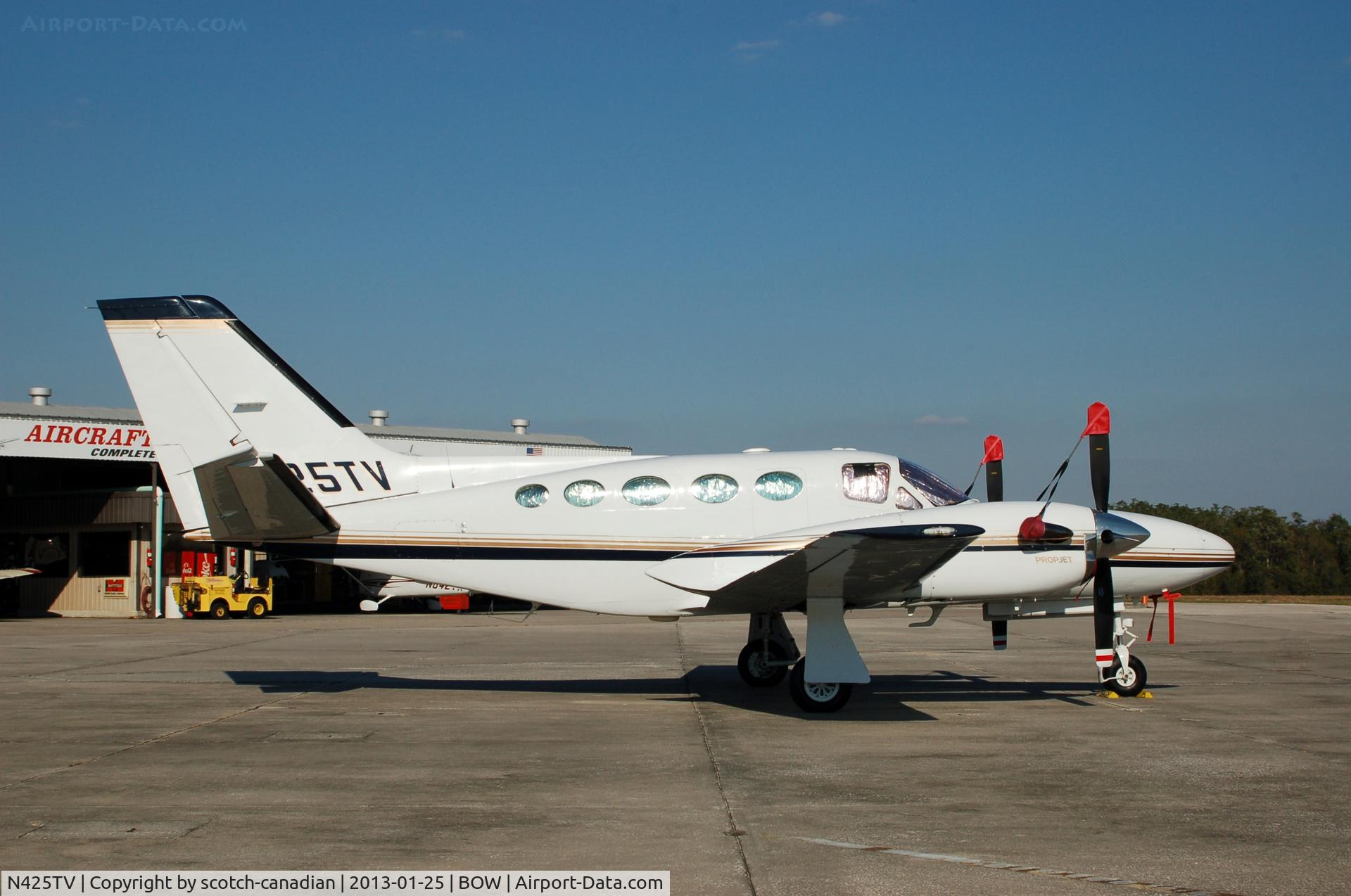 N425TV, 1983 Cessna 425 Conquest I C/N 425-0176, 1983 Cessna 425, N425TV, at Bartow Municipal Airport, Bartow, FL