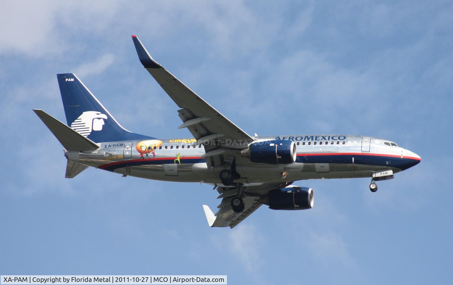 XA-PAM, 2005 Boeing 737-752 C/N 34293, Aeromexico Cirque Del Sol 737-700